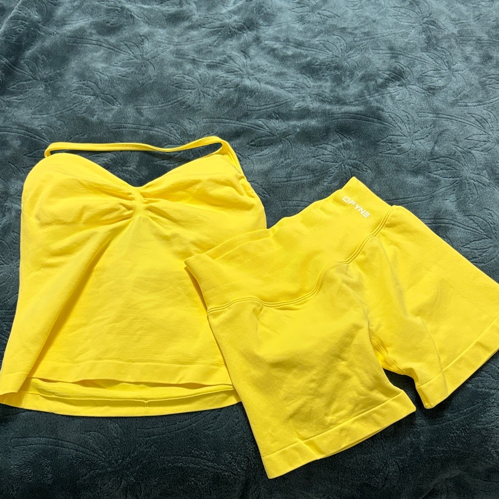 Yellow Gym set